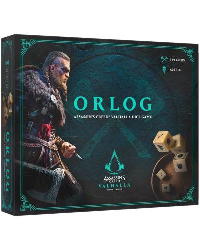 Επιτραπέζιο παιχνίδι για δύο Assassin's Creed: Valhalla Orlog Dice Game - 1