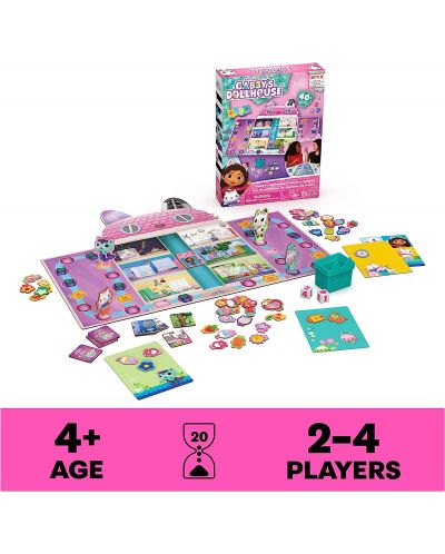 Επιτραπέζιο παιχνίδι  Gabby's Dollhouse: Gabby's Charming Collection Game -παιδικό - 2