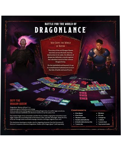 Επιτραπέζιο παιχνίδι Dungeons & Dragons "Spitfire" Dragonlance: Warriors of Krynn - Co-op - 2