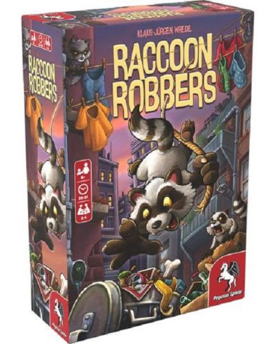 Επιτραπέζιο παιχνίδι Raccoon Robbers - οικογένεια - 1