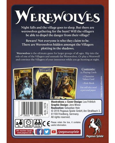 Επιτραπέζιο παιχνίδι Werewolves (Νέα Έκδοση) - πάρτι - 2