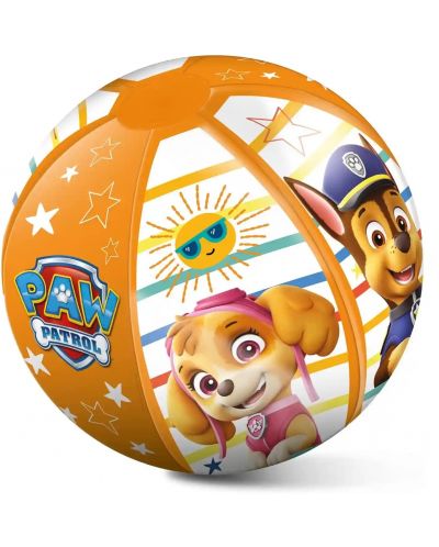 Φουσκωτή μπάλα Mondo - Paw Patrol, 50 εκ - 1