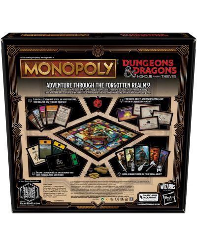 Επιτραπέζιο παιχνίδι Monopoly Dungeons & Dragons: Honor Among Thieves (English Version) - 2