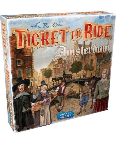 Επιτραπέζιο παιχνίδι Ticket to Ride: Amsterdam - οικογενειακό - 1