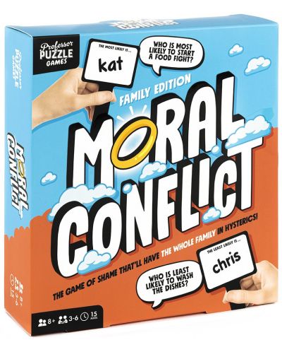 Επιτραπέζιο παιχνίδι Moral Conflict Family Edition - οικογενειακό - 1
