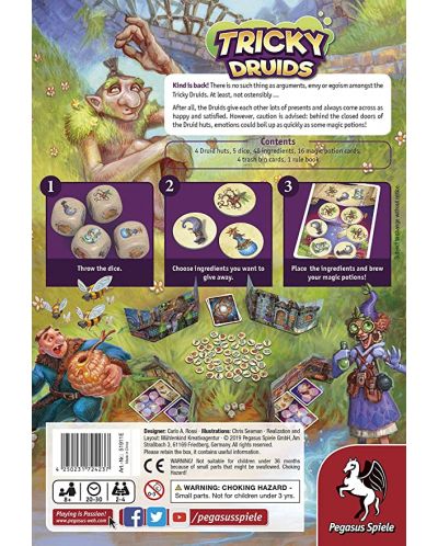 Επιτραπέζιο παιχνίδι Tricky Druids - οικογενειακό - 2