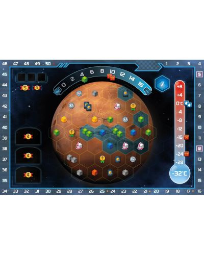 Επιτραπέζιο παιχνίδι Terraforming Mars: The Dice Game - Στρατηγικό  - 2