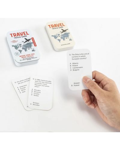 Επιτραπέζιο παιχνίδι Travel Trivia Game - 3
