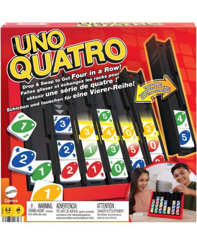 Επιτραπέζιο παιχνίδι Uno Quatro -οικογενειακό  - 1