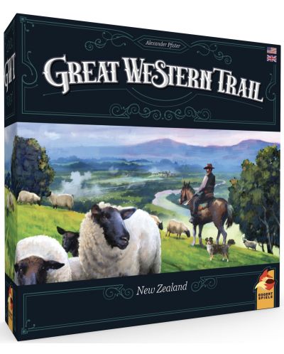 Επιτραπέζιο παιχνίδι Great Western Trail: New Zealand - Στρατηγικό - 1