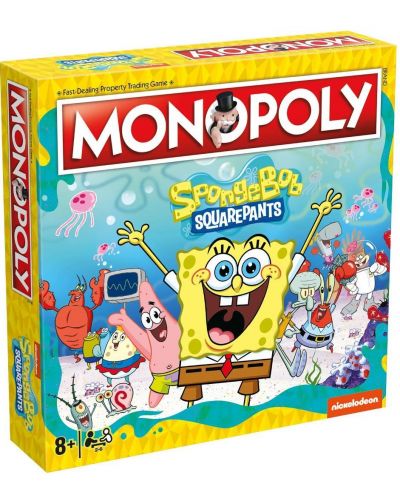 Επιτραπέζιο παιχνίδι Monopoly - Μπομπ Σφουγγαράκης - 1