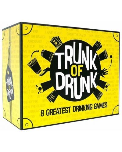 Επιτραπέζιο παιχνίδι Trunk of Drunk: 8 Greatest Drinking Games - πάρτυ - 1