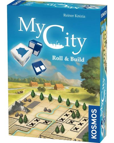 Επιτραπέζιο παιχνίδι My City: Roll & Build - οικογένεια - 1
