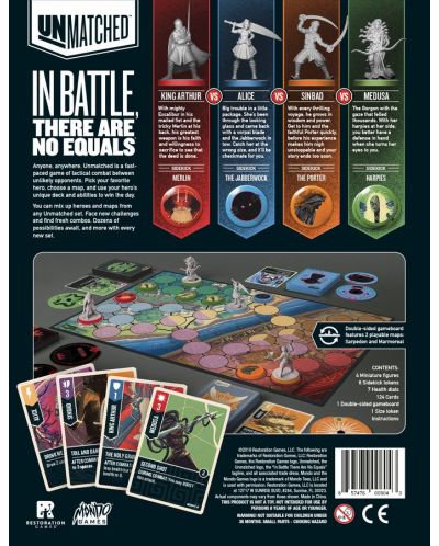 Επιτραπέζιο παιχνίδι Unmatched: Battle of Legends, vol. 1 - 2