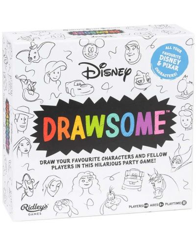 Επιτραπέζιο παιχνίδι Drawsome: Disney Edition - Πάρτι - 1