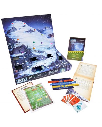 Επιτραπέζιο παιχνίδι EXiT Advent Calendar: The Mystery of the Ice Cave - συνεταιρισμός - 6