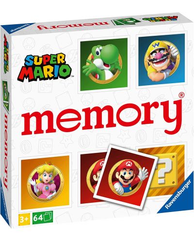 Επιτραπέζιο παιχνίδι Memory - Super Mario - 1