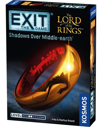 Επιτραπέζιο παιχνίδι Exit: The Shadows over Middle Earth - συνεργατικό - 1