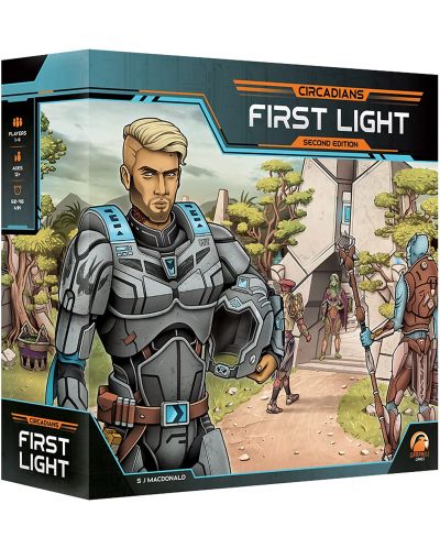 Επιτραπέζιο παιχνίδι Circadians: First Light (Second Edition) -στρατηγικό - 1