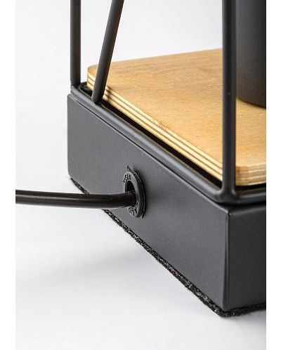Επιτραπέζιο φωτιστικό  Rabalux - Boire 74006, IP 20, E27, 1 x 40 W, μαύρο - 5