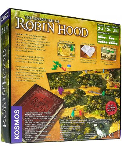 Επιτραπέζιο παιχνίδι The Adventures of Robin Hood - οικογενειακό - 3