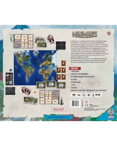 Επιτραπέζιο παιχνίδι Monuments (Deluxe Edition)  - Στρατηγική - 2