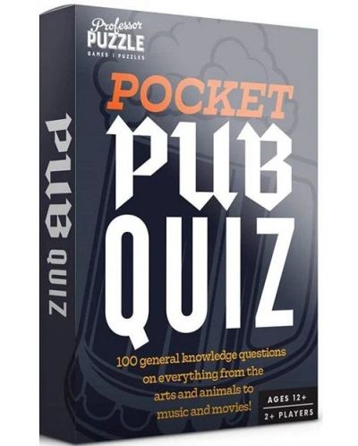 Επιτραπέζιο παιχνίδι  Professor Puzzle - Pocket Pub Quiz - 1