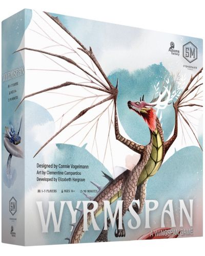Επιτραπέζιο παιχνίδι Wyrmspan - Στρατηγικό  - 1