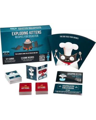 Επιτραπέζιο παιχνίδι Exploding Kittens: Recipes For Disaster - πάρτυ - 4