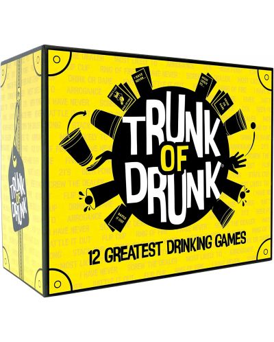 Επιτραπέζιο παιχνίδι Trunk of Drunk: 12 Greatest Drinking Games -πάρτι - 1