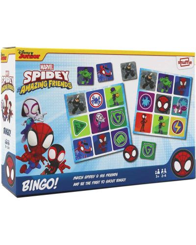 Επιτραπέζιο παιχνίδι Bingo Spidey 2023 - Παιδικό  - 1