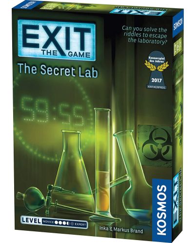 Επιτραπέζιο παιχνίδι Exit: The Secret Lab - οικογενειακό - 1