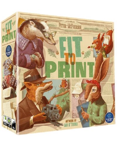 Επιτραπέζιο παιχνίδι Fit to Print - οικογένεια - 1