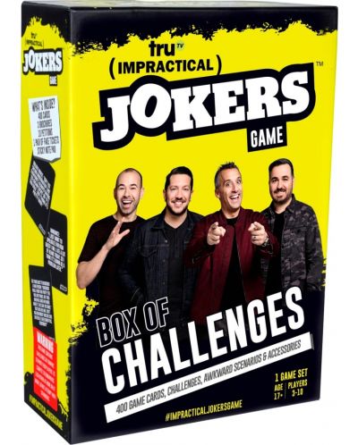 Επιτραπέζιο παιχνίδι Impractical Jokers: Box of Challenges - Πάρτι  - 1