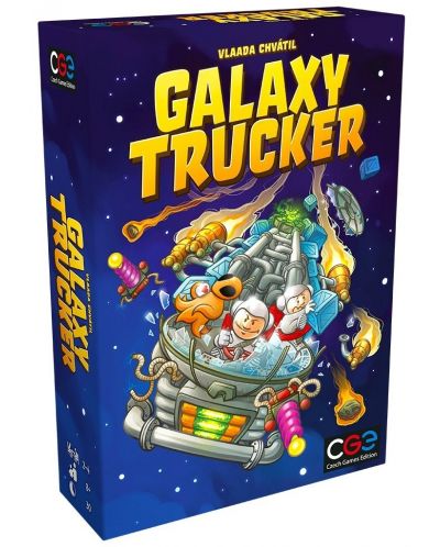 Επιτραπέζιο παιχνίδι Galaxy Trucker (2021 Edition) - οικογενειακό - 1