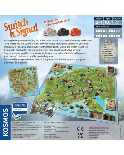 Επιτραπέζιο παιχνίδι Switch & Signal - Οικογενειακό - 2