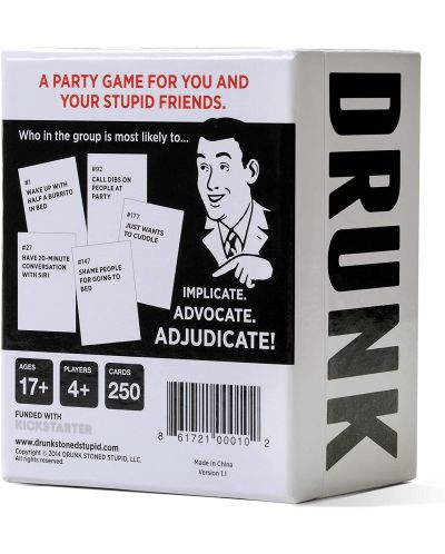 Επιτραπέζιο παιχνίδι Drunk Stoned or Stupid - πάρτυ - 2