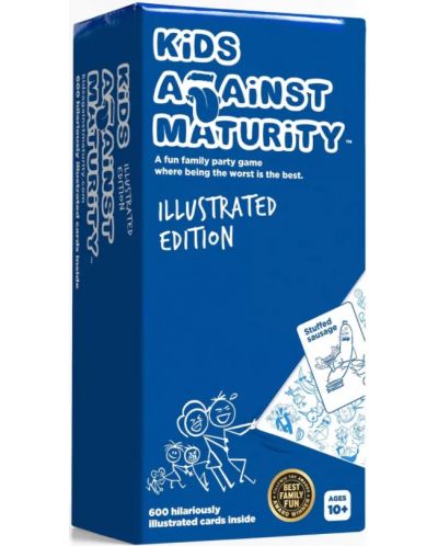 Επιτραπέζιο παιχνίδι Kids Against Maturity: Illustrated Edition - οικογένεια - 1