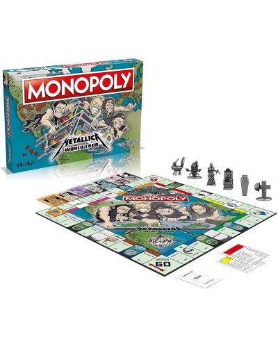 Επιτραπέζιο παιχνίδι Monopoly - Metallica - 2