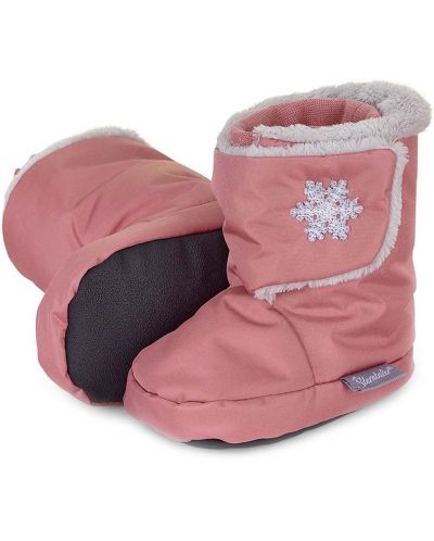 Αδιάβροχα χειμωνιάτικα μποτάκια Sterntaler - Νιφάδα χιονιού, 19-20 номер, 12-18 μηνών, ροζ - 1