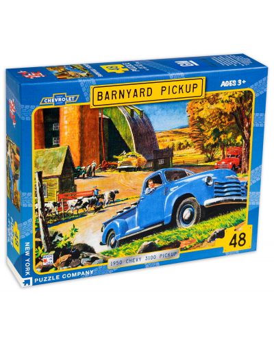 Παζλ New York Puzzle 48 κομμάτια - Παραλαβή από το Barnyard - 1