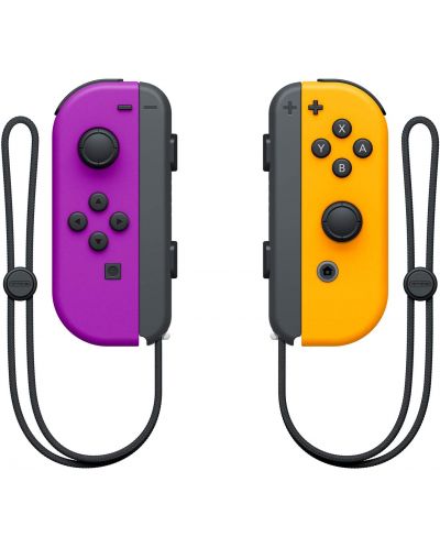 Nintendo Switch Joy-Con (σετ χειριστήρια) μωβ / πορτοκαλί - 3