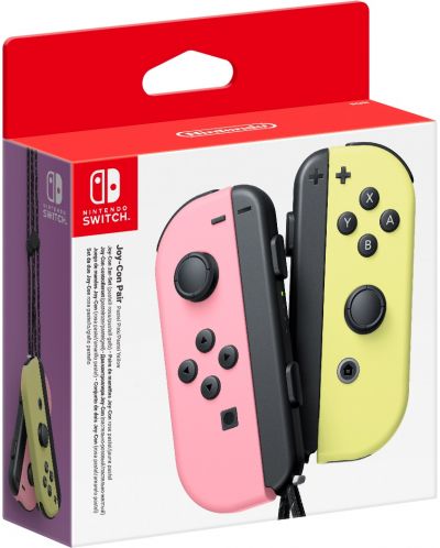 Nintendo Switch Joy-Con (σύνολο χειριστηρίων) ροζ/κίτρινο - 1