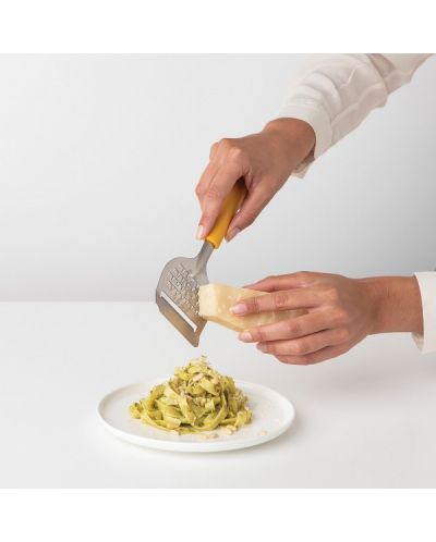 Μαχαίρι για τυρί  Brabantia - Tasty+, Honey Yellow,με τρίφτη - 2