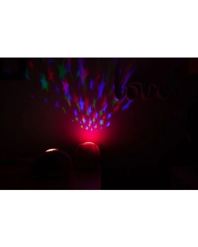 Φωτάκι νυκτός-προβολέας Baby Monsters - Ροζ χταπόδι - 4