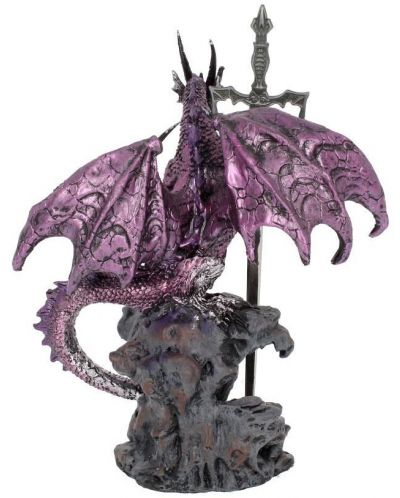 Μαχαίρι επιστολών Nemesis Now Adult: Dragons - Purple Dragon, 20 cm - 4