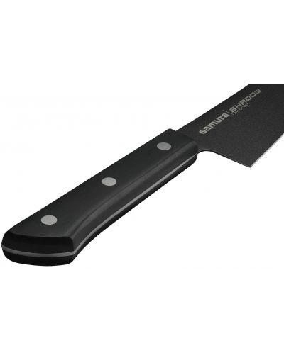 Μαχαίρι του σεφ Samura - Shadow, 16.6 cm, μαύρη αντικολλητική επίστρωσηе - 5