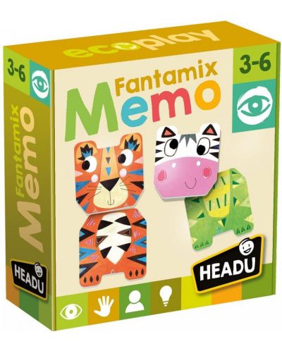 Εκπαιδευτικό παιχνίδι Headu - Fantamix Memo - 1