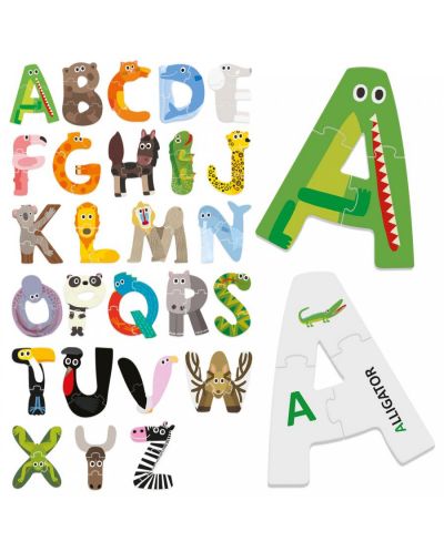 Εκπαιδευτικό παιχνίδι Headu Montessori - Διασκεδαστικό αλφάβητο (Αγγλικά) - 2