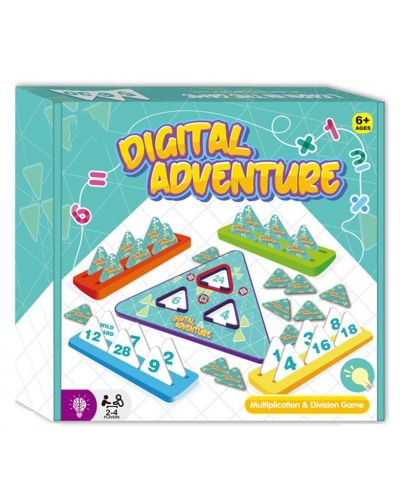 Εκπαιδευτικό επιτραπέζιο παιχνίδι Raya Toys - Digital Adventure - 1